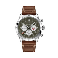 Breitling AB04452A1L1X1 Classic AVI Super AVI B04 Chronograph GMT 46 Curtiss Warhawk